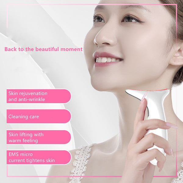 Neck Face Beauty Device Neck Facial Lifting Massager .