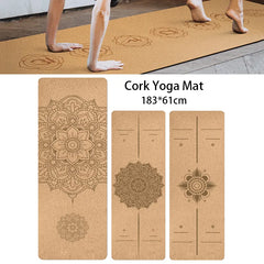 Jusenda Natural Cork Yoga Mat