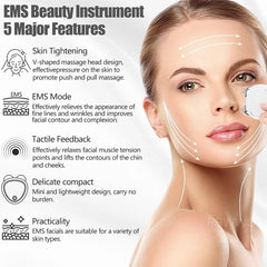 Micro Current Beauty Instrument Mini Face Slimming Massager