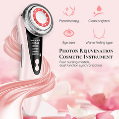 electric ion vibration facial care beauty facial massager