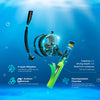 Tanque de buceo SMACO con máscara de buceo, puede proporcionar aproximadamente 6 minutos.