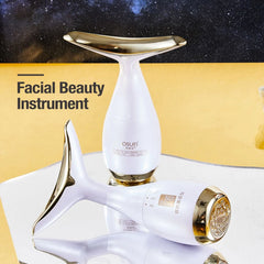 Sonic Vibration  Neck Face Beauty Device Neck Facial Lifting Massager .