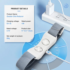 EMS V-Face Double Chin Reducer Face Massager Face Shape Facial Lifting