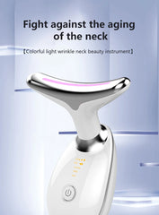 7 Colors Anti Wrinkle Facial Massager Neck Face Beauty Device Skin Tighten Facial Lift Device Reduce Double Chin Skin Care Tool