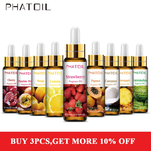 10ml Pure Fruit Flower Aroma Fragrance