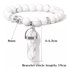 Natural Tiger Eye Stone Bracelet Hexagonal