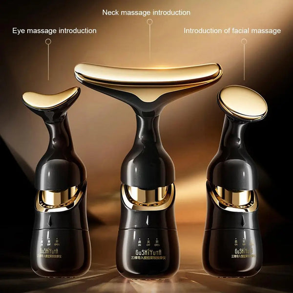 Multi Functional Three In One Neck, Face, And Eye Massage .