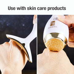 Sonic Vibration  Neck Face Beauty Device Neck Facial Lifting Massager .