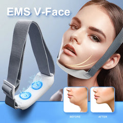 EMS V-Face Double Chin Reducer Face Massager Face Shape Facial Lifting