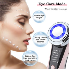 electric ion vibration facial care beauty facial massager