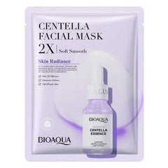 20pcs BIOAQUA Centella Collagen Face Mask VC Moisturizing Refreshing Sheet Masks Hyaluronic