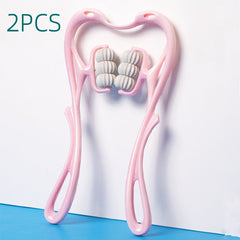 Multifunctional Manual Six-wheel Neck Massager Massage Relieve