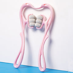 Multifunctional Manual Six-wheel Neck Massager Massage Relieve